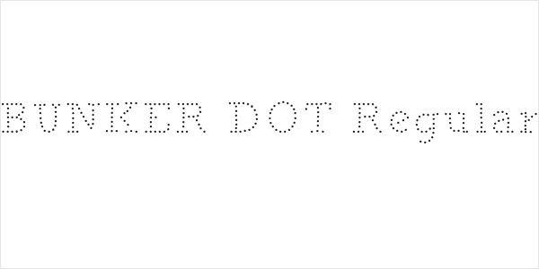 BUNKER DOT Regular Logo