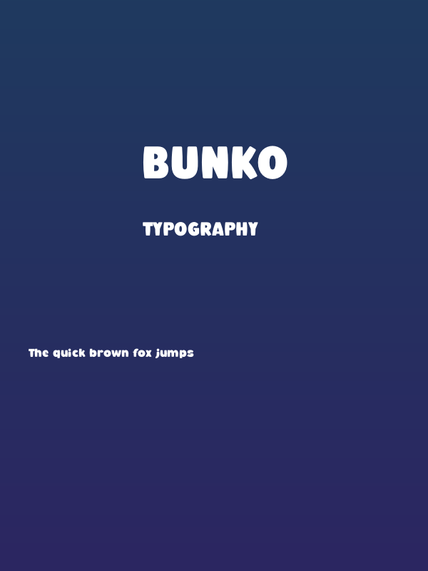 BUNKO Poster