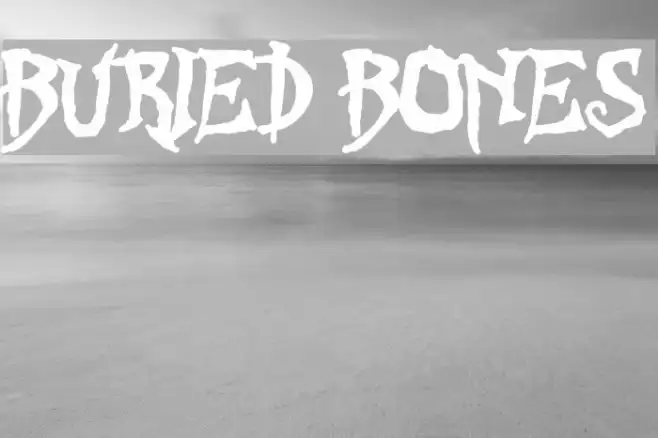 BURIED BONES Example 3