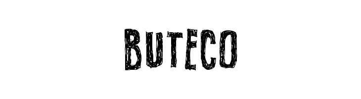 BUTECO   font caratteri gratis
