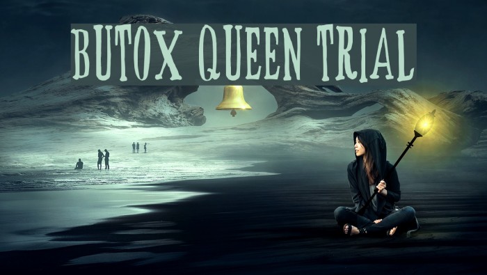 BUTOX QUEEN trial Font examples