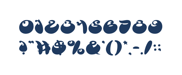 BUTTERFLY Bold Other Characters