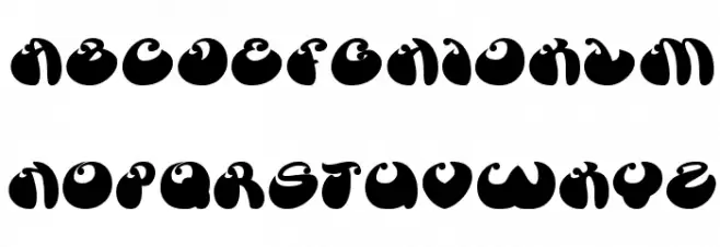 BUTTERFLY Bold Schriftart Groß