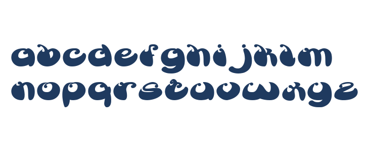 BUTTERFLY Bold Lowercase