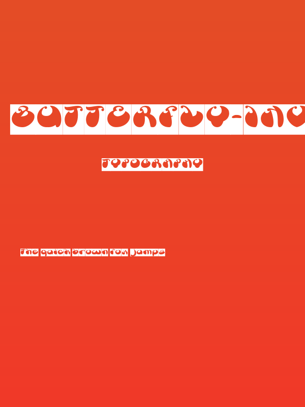 BUTTERFLY-Inverse Poster