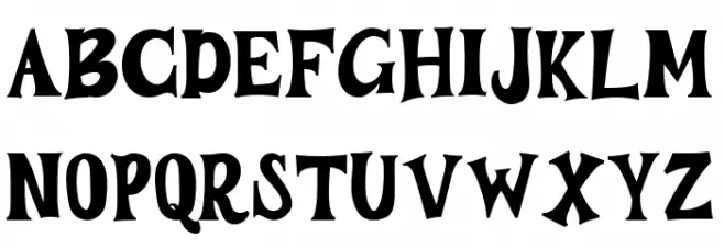BUZTERY Font UPPERCASE