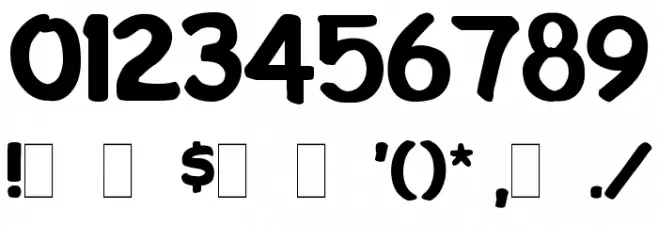 Bu Marker SC Bold Font OTHER CHARS