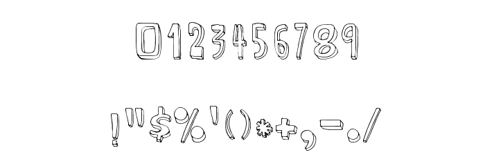 BuDtendEr Font OTHER CHARS