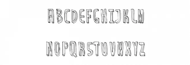 BuDtendEr 字体 小写