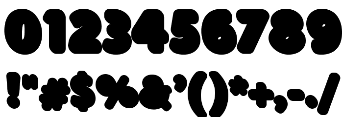 BubaDEMO-Shadow Font OTHER CHARS