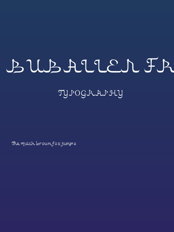 Buballen free version Regular Poster