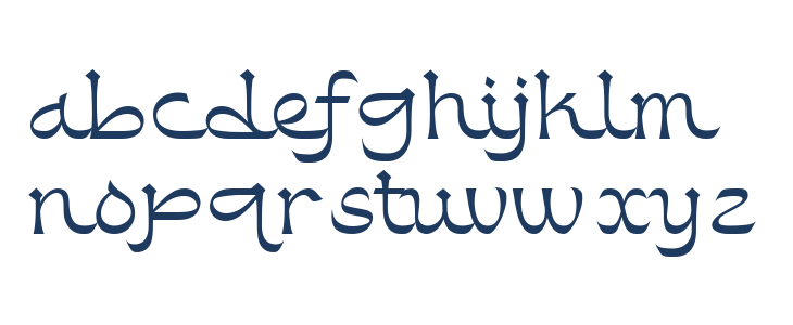 Buballen free version Regular Lowercase