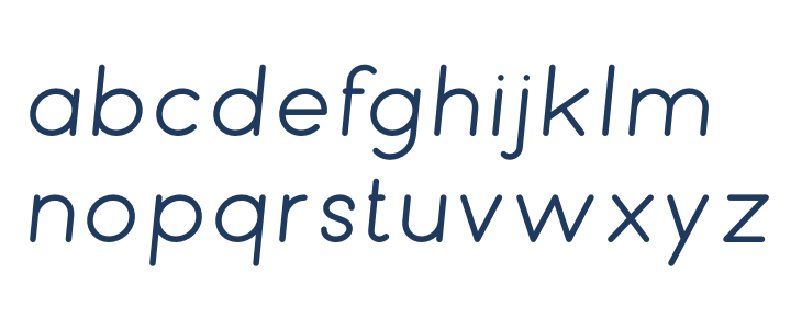 Bubbble Gum Italic Lowercase