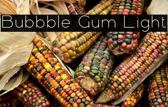 Bubbble Gum Light Example 2