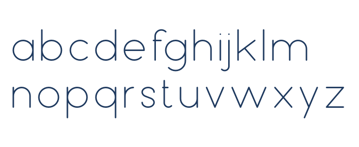 Bubbble Gum Light Lowercase