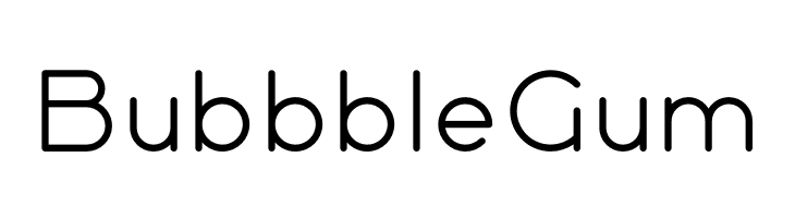 Bubbble Gum  नि: शुल्क फ़ॉन्ट्स डाउनलोड