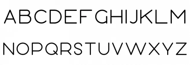Bubbble Gum Font Litere mari