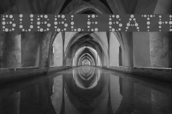 Bubble Bath Font examples