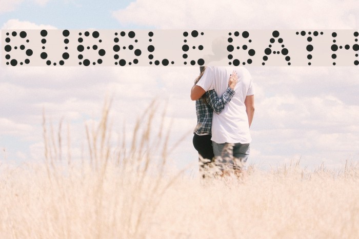 Bubble Bath Example 2