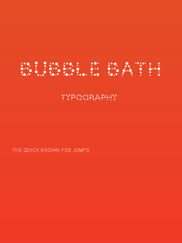 Bubble Bath Poster