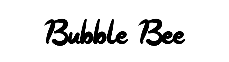 Bubble Bee  नि: शुल्क फ़ॉन्ट्स डाउनलोड