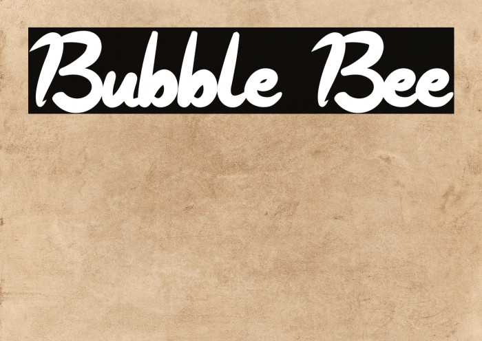 Bubble Bee Example 3