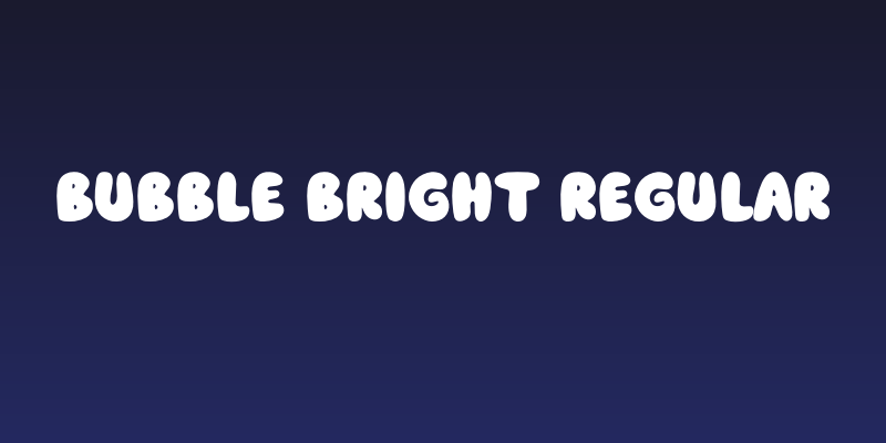 Bubble Bright Regular Social Header
