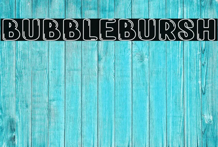 Bubble Bursh Example 3