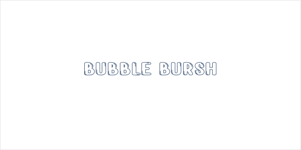 Bubble Bursh Logo
