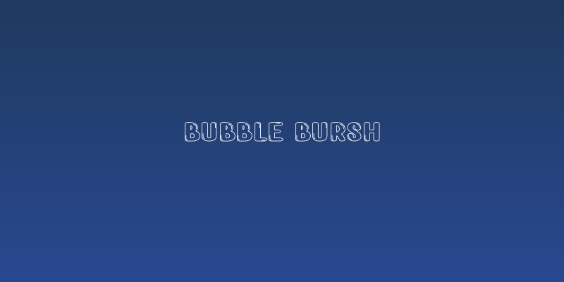 Bubble Bursh Social Header