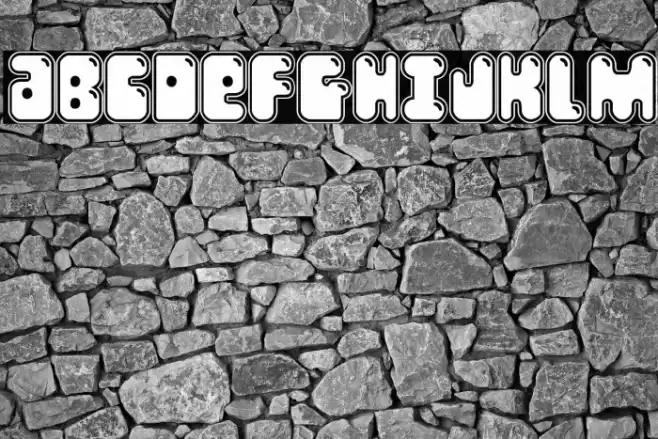 Bubble Butt Academy Italic Font examples