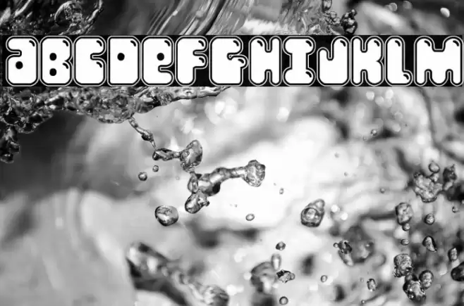 Bubble Butt Academy Italic Font examples