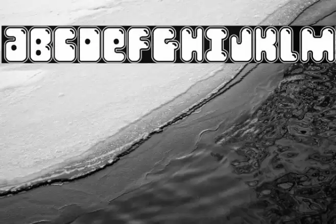 Bubble Butt Academy Italic Font examples