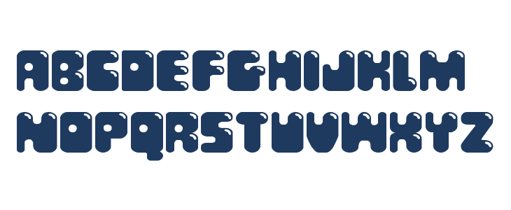 Bubble Butt Expanded Lowercase