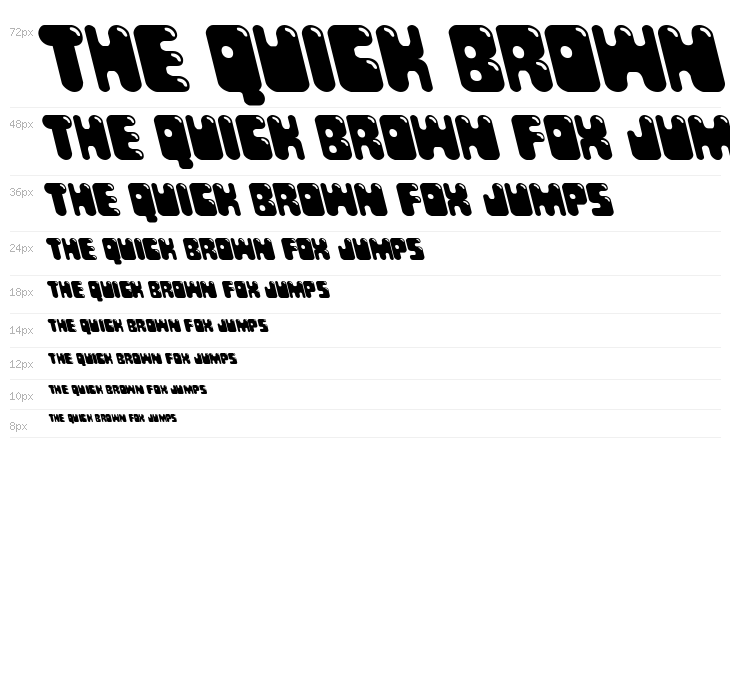 Bubble Butt Leftalic Waterfall