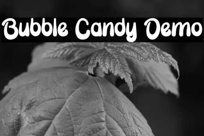 Bubble Candy Demo Example 2