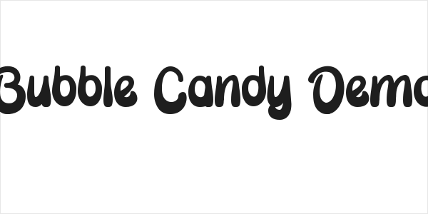 Bubble Candy Demo Logo