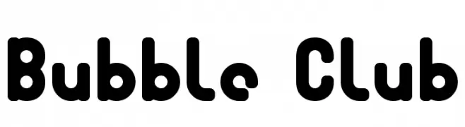 Bubble Club  Descarca Fonturi Gratis