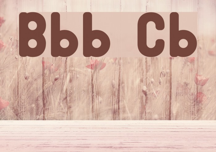 Bubble Club Font examples