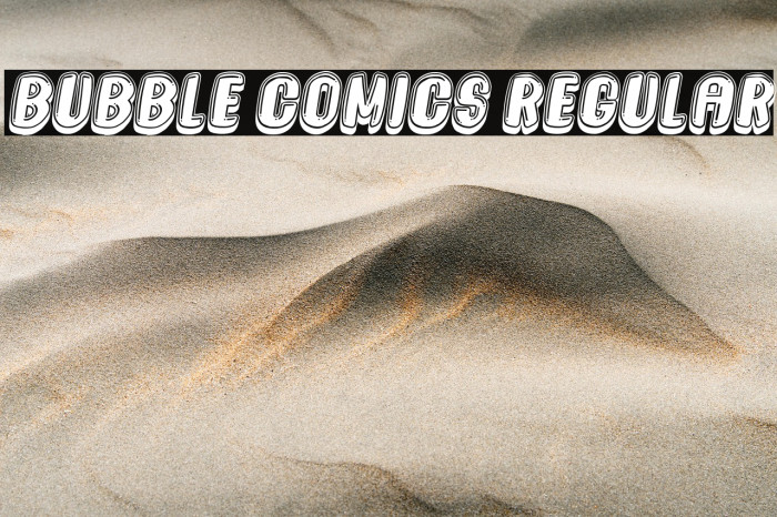 Bubble Comics Regular Example 2