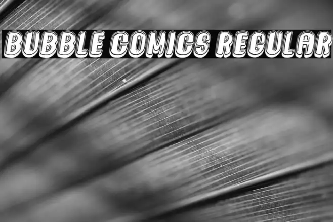 Bubble Comics Regular Example 3