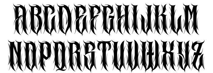 Bubble Core Regular Font UPPERCASE