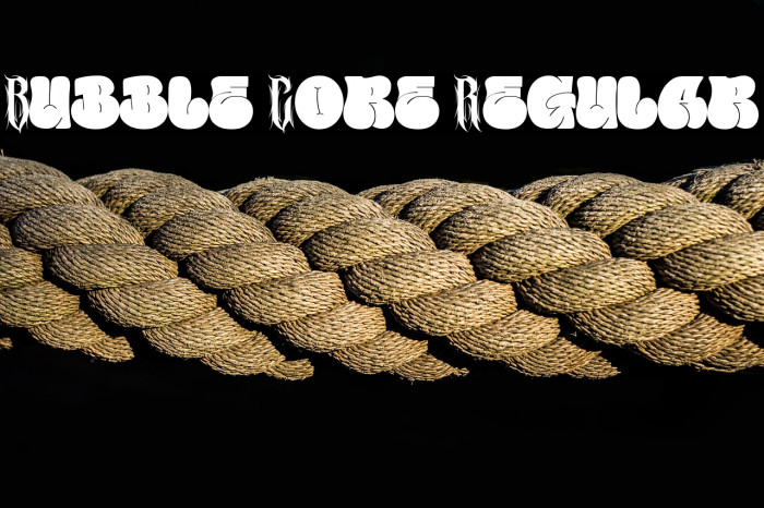 Bubble Core Regular Example 3