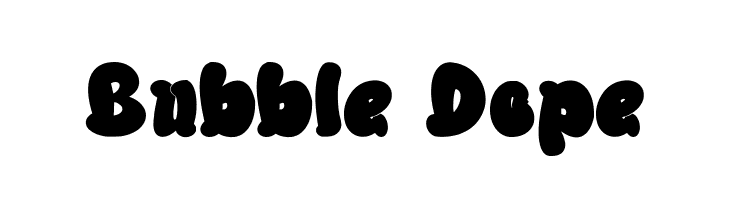 Bubble Dope  免费字体下载