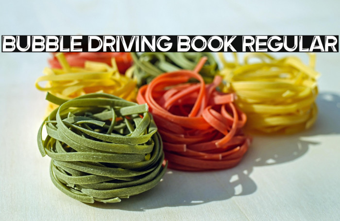 Bubble Driving Book Regular Example 1