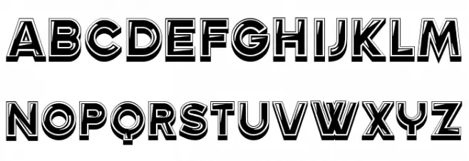 Bubble Driving Regular Schriftart Groß