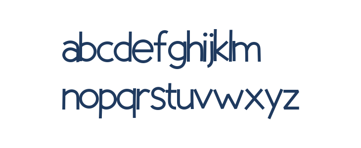 Bubble Fantasy Lowercase