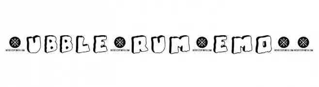 Bubble Frum Demo 3D  Frei Schriftart Herunterladen