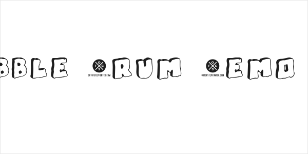 Bubble Frum Demo 3D Logo