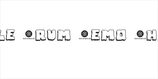Bubble Frum Demo Shadow Logo